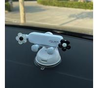 UJHKAQVGT Girls' car Mobile Phone Holder, Cute Cartoon Mobile Phone Holder, Powerful Suction Cup/Dual-Purpose Base, Universal for car Dashboard windshields, and Can't Shake The Muse Exclusive Model.