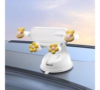 UJHKAQVGT Girls' car Mobile Phone Holder, Cute Cartoon Mobile Phone Holder, Powerful Suction Cup/Dual-Purpose Base, Universal for car Dashboard windshields, and Can't Shake The Muse Exclusive Model.