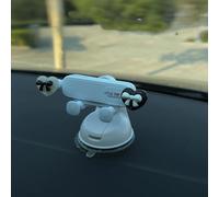 UJHKAQVGT Girls' car Mobile Phone Holder, Cute Cartoon Mobile Phone Holder, Powerful Suction Cup/Dual-Purpose Base, Universal for car Dashboard windshields, and Can't Shake The Muse Exclusive Model.