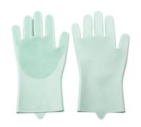 UJHKAQVGT Pet Bath Silicone Gloves, Dog and cat Massage Bath Brush, Anti-Scratch and bite Bath Artifact, deep Cleaning of Non-Wet Hands