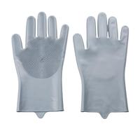 UJHKAQVGT Pet Bath Silicone Gloves, Dog and cat Massage Bath Brush, Anti-Scratch and bite Bath Artifact, deep Cleaning of Non-Wet Hands