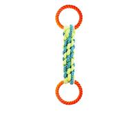 UJHKAQVGT Toys That Can't be Bitten by Dogs, Super bite-Resistant pet Toy Balls, Interactive Toys That Grind Teeth and Relieve Boredom, a Variety of Shapes are Available (Cotton Rope Weaving