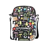 UJIMS Chemistry Science Gift Science Lover Crossbody Bag Science Teacher Gift Medical Lab Tech Gift for Women (ScienceCB)