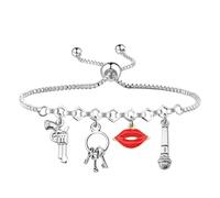 UJIMS Chicago Musical Inspired Gift Chicago Musical Bracelet Musical Theatre Fans Gift, Standard, Stainless Steel, no gemstone