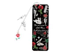 UJIMS Haunting Reader Fans Bookmark Little Mouse Lovers Gift Dark Romance Merch Zade Books Lover Gift (HauntingMousePaper)