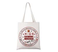UJIMS High School Inspired Musical Merch Musical The Series East High Wildcats Makeup Bag Broadway Fans Gift, HighSchooltote, Modern
