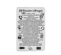 UJIMS Human Resources Gifts HR Director Wallet Card Human Resources Professional Gift HR Manager Director Jewelry (HRWalletCard)