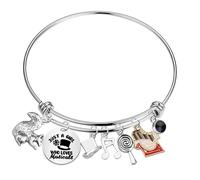 UJIMS Musical Merch Chocolate Factory Bracelet Musical Fans Gift Musical Inspired Jewelry Theatre Fans Bracelet, Standard, Stainless Steel, no gemstone
