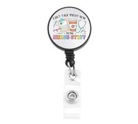 UJIMS Nurse Gifts for Women Can’t Talk Right Now Doing Nurse Stuff Nurses Grad Badge Holder Nurses Week Gifts (NurseBadge)