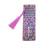 UJIMS Powerless Book Merch Powerless Charmed Bookmarks Fantasy Romantasy Reading Gifts Special Edition Book Gift (PowerlessPaper)