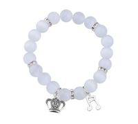 UJIMS Six Queen Merch Six Musical Queens Bracelet Musical Theater Gifts Musical Fans Gift Six Queens Fans Jewelry, 20, Stainless Steel, no gemstone