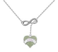 UJIMS Sorority Sister Bracelet Sorority Graduation Gift for Women Pretty Green and White Link Symbol Earrings Sisterhood Necklace, Stainless Steel, No Gemstone