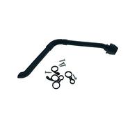 Ujjdwiurgh 1/10 RC Crawler Black Nylon Snorkel for TRX4 D110 D90 Body Car Shell