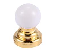 Ujjdwiurgh 1:12 Dolls House Miniature Globe White Ceiling LED Light Lighting Lamp with Battery