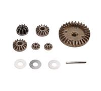 Ujjdwiurgh 1/16th RC Car Spare Parts Machined Metal Spur Gear and - and Gears Apply to HBX16890A(M16103)