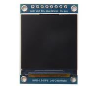 Ujjdwiurgh 1.54 Inch 240X240 Resolution IPS HD LCD Monitor 1.54 Inch SPI ST7789 LCD Monitor