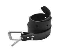 Ujjdwiurgh 1.5M Adjustable Scuba Diving Weight Belt with 316 Stainless Steel Buckle for Free Diving, Spear Fishing Diving Belt Black