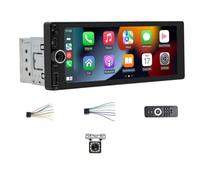 Ujjdwiurgh 1 Din 6.86 Inch Car Radio Wireless CarPlay Android Auto Multimedia Player Universal MP5 Player Mirror Link IPS Screen B