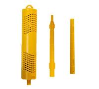 Ujjdwiurgh 1 Pack Spa Mineral Sticks Parts Cartridges for Swimming Pool Fish Pond Filter, Last for 4 Month Yellow
