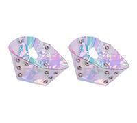Ujjdwiurgh 1 Pair Skate Toe Guards PVC Roller Skate Toe Caps for Roller Skates Toe Cap Protective Cover Shoe Shield