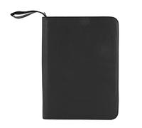 Ujjdwiurgh 1 PC Black Fountain Pen Color PU Leather Storage Case Holder for 48 Pens