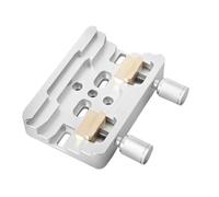 Ujjdwiurgh 1 PCS Angeleyes Silver Finderscope Dovetail Slot Dual Losmandy/Plate Metal Dovetail Slot with 2 Locking Screws