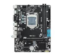 Ujjdwiurgh 1 PCS B85 Motherboard LAG 1150 DDR3 16G Placa Mae SATA3.0 USB3.0 2.0 NVME M.2 SSD Desktop Mainboard PC Computer Motherboard Black Plastic