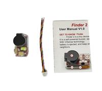Ujjdwiurgh 1 PCS Finder 2 5V Buzzer Tracker SuperLoud 105dB Built-in Battery LED Self-Power Random Color for FPV Racing Micro-Type Long Range LR4 Drone