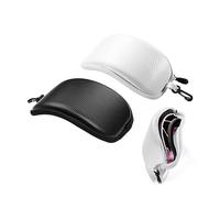 Ujjdwiurgh 1 PCS Ski Snow Goggle Protector Case Anti-Shock Waterproof Motorcycle Eyewear Box Storage Sunglasses Hard Shell Bag White