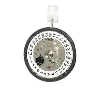 Ujjdwiurgh 1 Pcs Watch Movement Automatic Mechanical Movement Disc at 3.0 Mod Replace Mechanism Arabic NH35 White