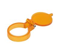 Ujjdwiurgh 1 PCS Yellow Filter Filter Plastic Filter for LED Head Light Lamp Dental Loupes Useful Lab Illumination Optical Binocular Magnifier Accessories