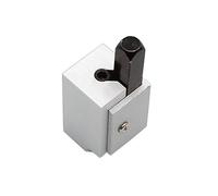 Ujjdwiurgh 1 Piece Angle Chisel Square Chisel Embedded Hinge Door Lock Groove Woodworking Tools Silver