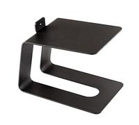 Ujjdwiurgh 1 Piece Anti-Vibration Tabletop Holder Bracket In- Design Metal Desktop Speaker Stand for Better Audio Experience