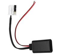 Ujjdwiurgh 1 Piece Car 12Pin Bluetooth Module Wireless Radio AUX-in Aux Cable Adapter Black Plastic Automotive Supplies for E60 04-10 E63 E64 E61 E70 E90 E91 E92