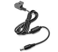 Ujjdwiurgh 1 Piece DTAP Plug to DC 5.5X2.5Mm Cable Black Power Supply Cable for DSLR Power V-Mount Anton Power Wire