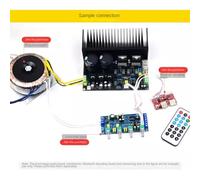 Ujjdwiurgh 1 Piece Multifunctional Convenient Practical Portable 2.0 Power Amplifier Board Module As Shown PCB Stereo High Power