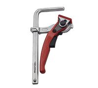 Ujjdwiurgh 1 Piece Ratchet Table Clamp Quick Release Bar Clamp Steel Clamping F Track Clip for Hole Table and Guide Rail System