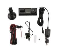 Ujjdwiurgh 1 Set 3 Camera Dash Cam 1080P 2 Inch Screen Dashcam Black Driver Recorder for Taxi CAR DVR Rear Camera Universal