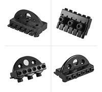 Ujjdwiurgh 1 Set Headless Electric Guitar String Locking Nut Set Guitar Strings Lock Nut Set Guitar Bridge Accessories