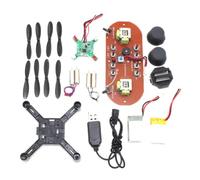 Ujjdwiurgh 1 Set of DIY Drone Full Accessories Four- Drone Assembly Parts Drone Motherboard Assembly Receiver Board