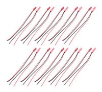 Ujjdwiurgh 10 Pairs 150mm JST Connector Plug Cable Line Male+Female for RC BEC Lipo Battery