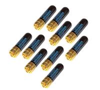 Ujjdwiurgh 10 PCS Dual Band UHF+VHF SRH805S SMa Female Antenna for Uv-5R -888S Uv-82 UV-5Ra Uv-5Re TK3107 2107 10W 144/430MHz