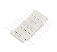 Ujjdwiurgh 10 Pcs Fixed Ceramic Cement Resistors 15 Ohm 10W Watt 5%