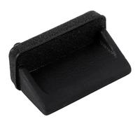 Ujjdwiurgh 10 pcs Silicone USB port plug dustproof plug stopper protection cap black