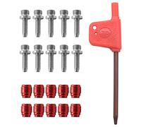 Ujjdwiurgh 10 Set Bike Hydraulic Disc Brake Oil Needle Olive Head for A-Majig New Chic