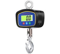 Ujjdwiurgh 1000KG Electronic Hanging Scale Precision Digital Dual LCD Display 1000kg Crane Scales Industrial Weigher A