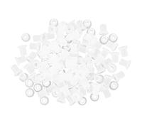 Ujjdwiurgh 100PCS Tube Rubber Hollow Sealing Plug Elbow Stopper Fitting