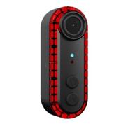 Ujjdwiurgh 1080P Bike Recorder Camera withTail Light 150 Degree Viewing Phone Interconnection Water Proof Rear View Camera