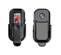 Ujjdwiurgh 1080P WiFi Pocket Camera Portable Body Cam Sport DV Action Camera with Screen Video Recording Pocket Camera Back Clip