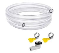 Ujjdwiurgh 10Ft Portable Air Conditioner Drain Hose, AC Drain Hose Kit, Drain Hose for Air Conditioner with 3/5 Inch Connector